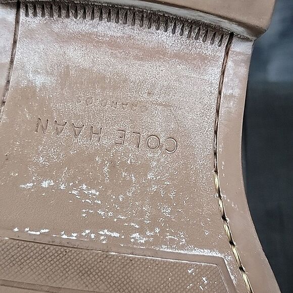 Cole Haan X Todd Snyder Leather Gray wingtip Oxford Dress Shoe - C25251 Men's 8M - Picture 11 of 12